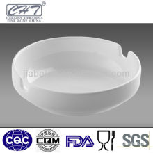 High quality white porcelain cigar ashtray